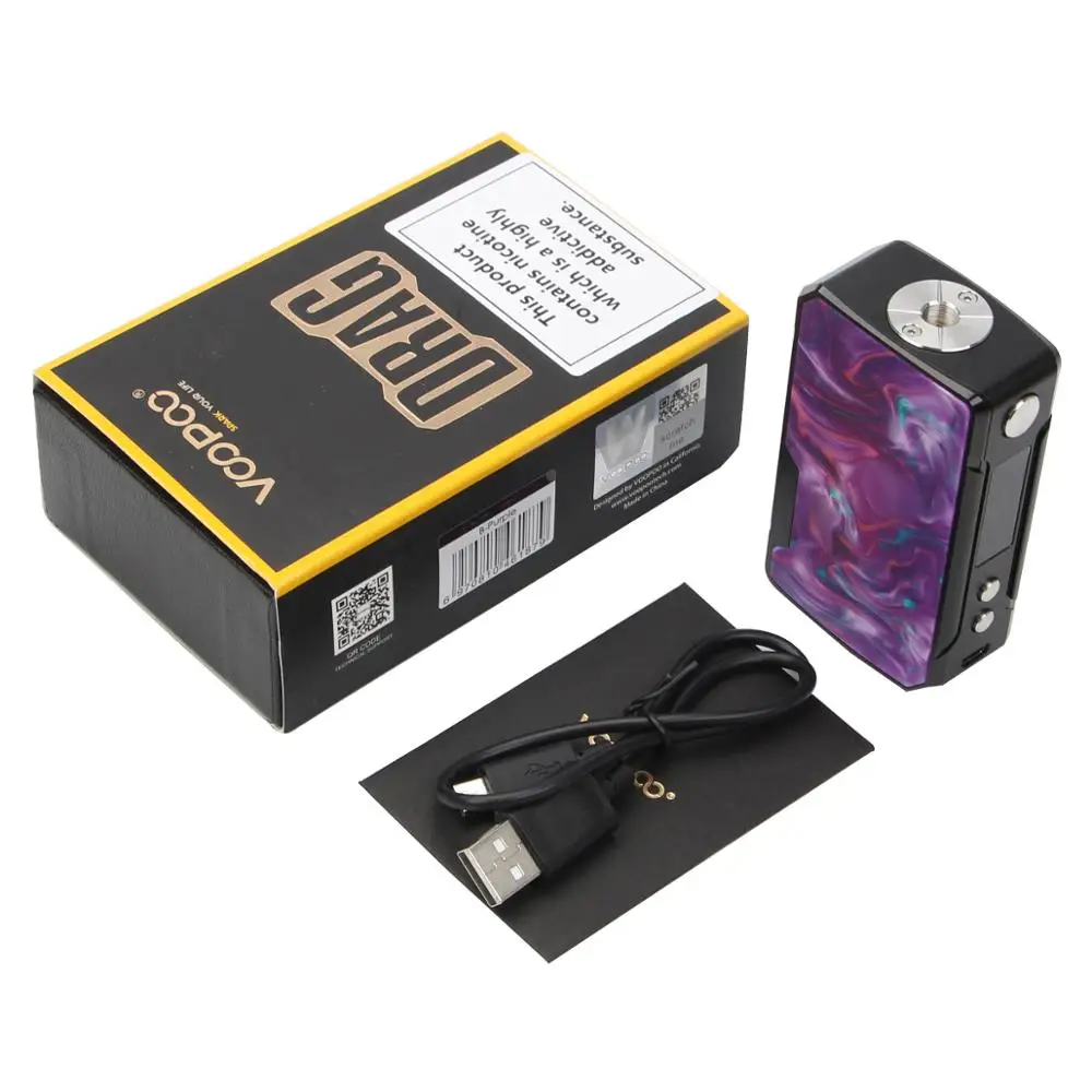 Оригинальный мод VOOPOO Drag Mini 117W со встроенным аккумулятором 4400 мА/ч электронная