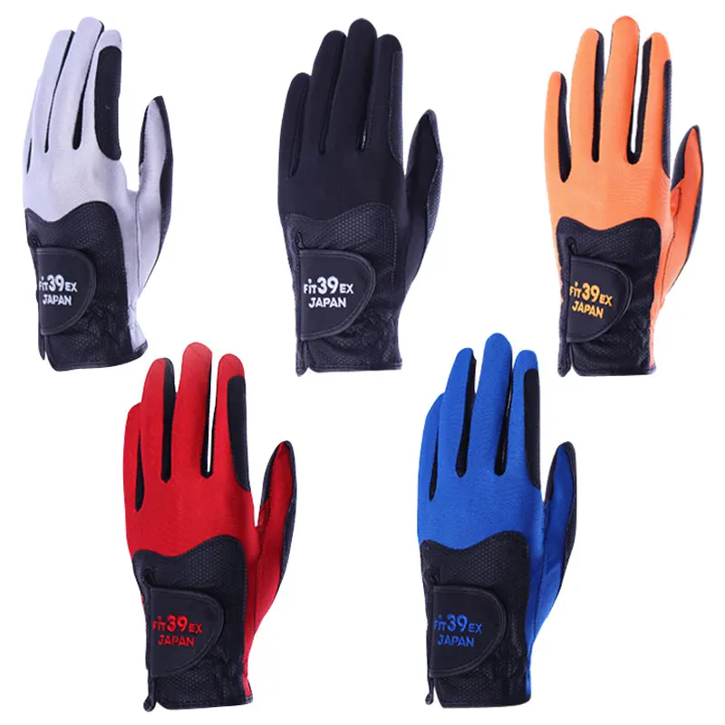 New Men Golf Gloves Color Mixing 5Pcs/Lot Non-Slip Gloves Sport Gloves and Accessorie Free Shipping
