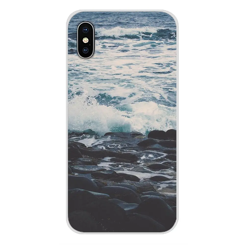 Для HTC One U11 U12 X9 M7 M8 A9 M9 M10 E9 Plus Desire 630 530 626 628 816 820 830 волн Океана Подводный Свет