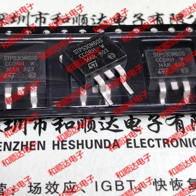 

10 шт. STPS30M60S TO-263 60V 30A
