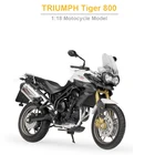 Модель мотоцикла TRIUMPH Tiger 118 из сплава, мини-модель MTX Mototrax, игрушка на Рождество, день рождения, подарок на мотоцикл для мальчиков, бесплатная доставка, 800