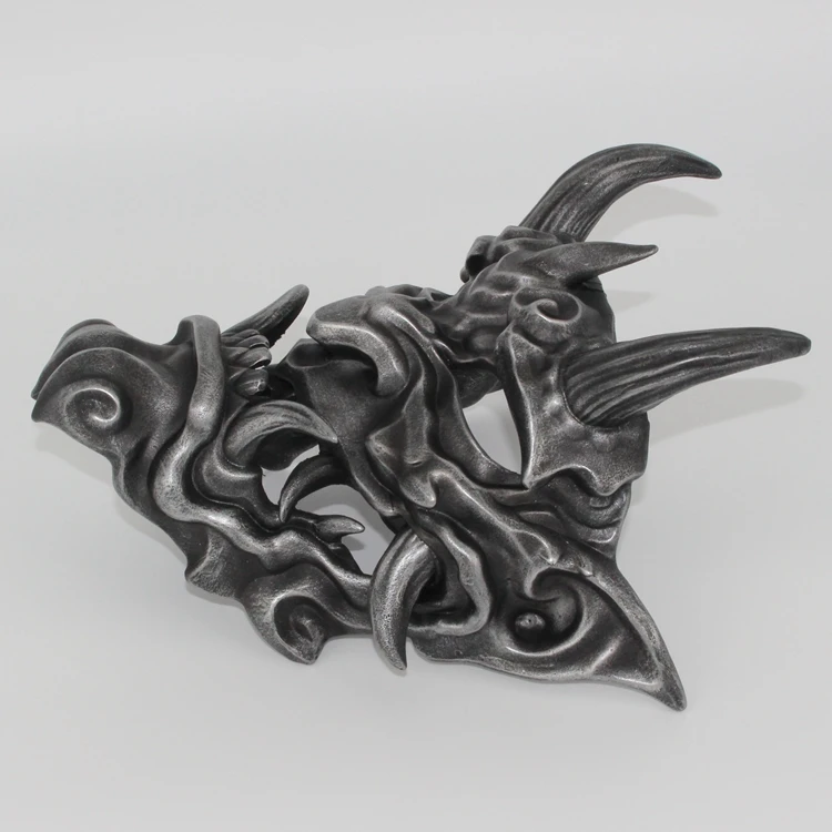 Маска на все лицо для взрослых Ханья самурая из смолы Японская Традиционная