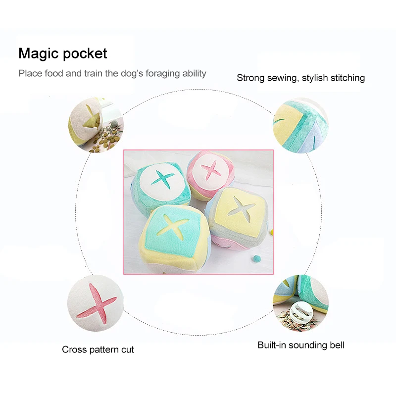 Игрушка для собак тренировочный пазл кубик питомцев игрушки кошек медленное