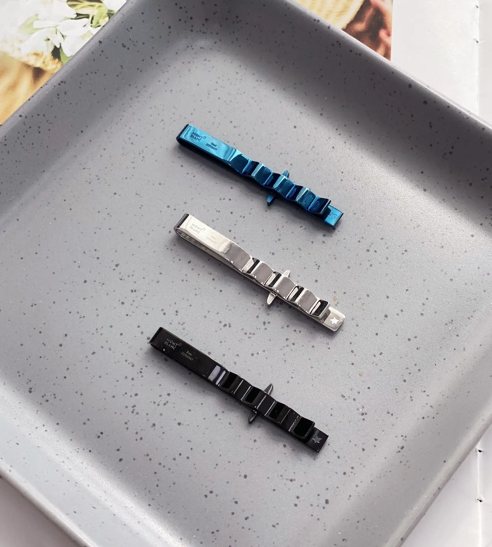 

Airplane design Business Men stainless steel Tie clip