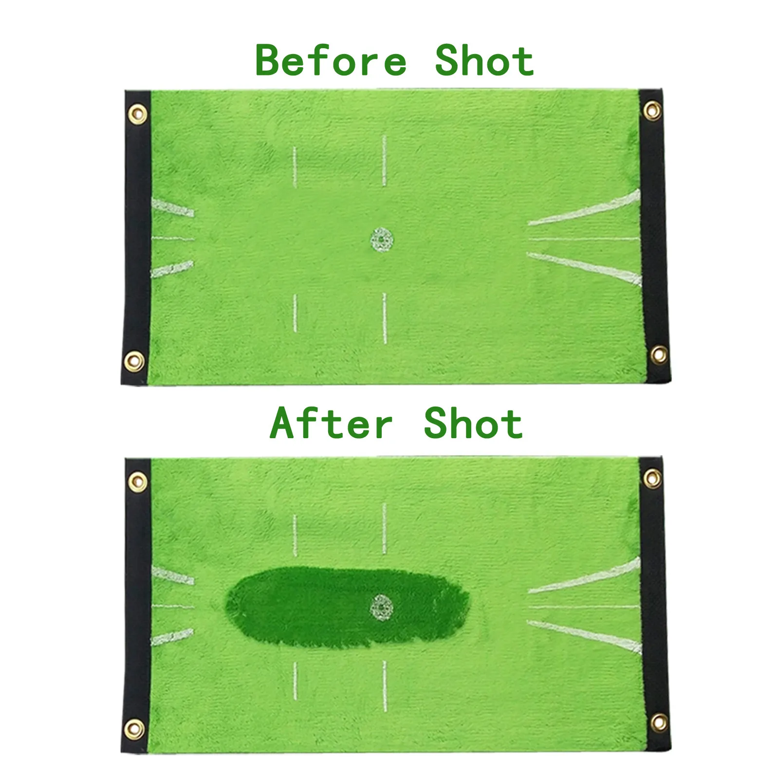 

Golf Training Mat Swing Detection Batting Mini Golf Practice Training Aid Game Suitable for Beginners to Practice at Home