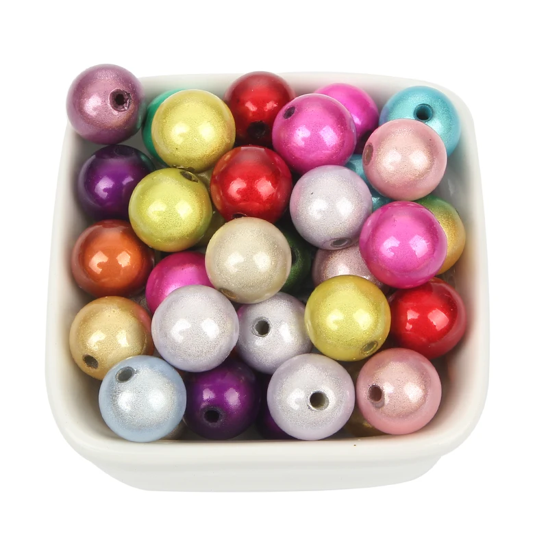 

4-30 мм Смешанные Круглые акриловые бусины мечты очаровательные бусины россыпью разделительные бусины аксессуары для рукоделия браслета