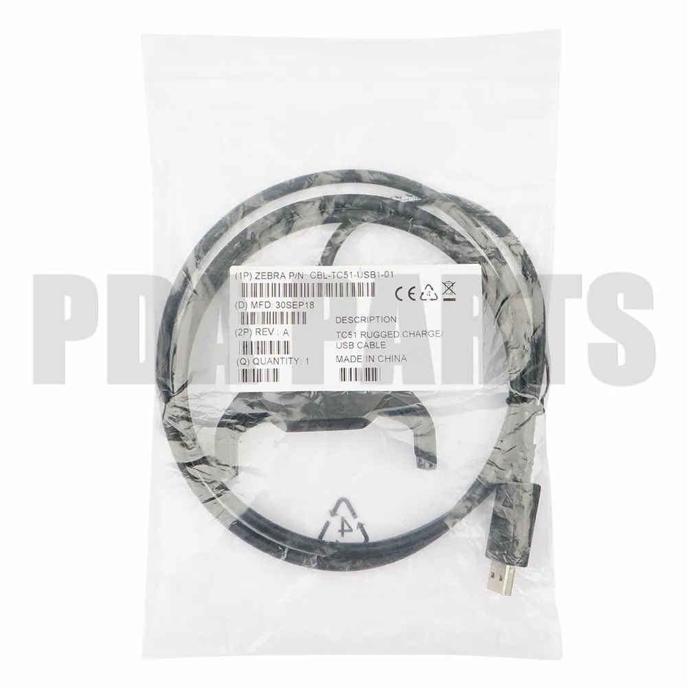 USB кабель (CBL-TC51-USB1-01) для Zebra Motorola TC51 TC510K TC56 | Мобильные телефоны и аксессуары