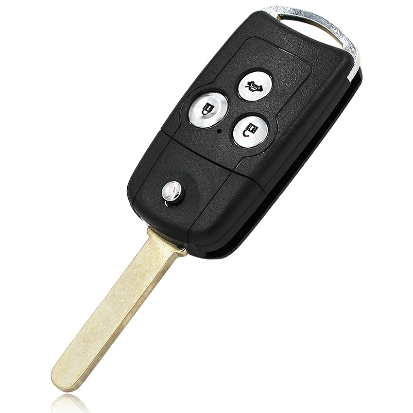 2/3 Button Smart Remote Key Fob 433MHZ With ID46 Chip PCF7946 For Honda Accord 2008-2012 Old Civic HON66 Uncut Blade | Автомобили и