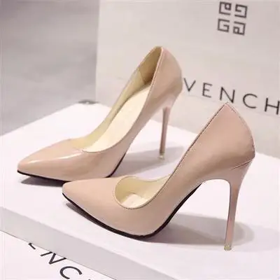 

2020 Gradient Color Pointed High Stiletto Sexy Autumn And Winter New Female Work Shoes Shallow Mouth Single