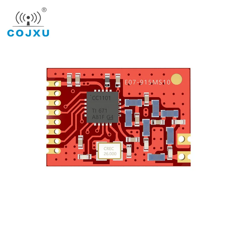 CC1101 915 МГц Беспроводной передатчик SPI 1200 м 10dBm cojxu E07 915MS10 Связь Интерфейс ebyte