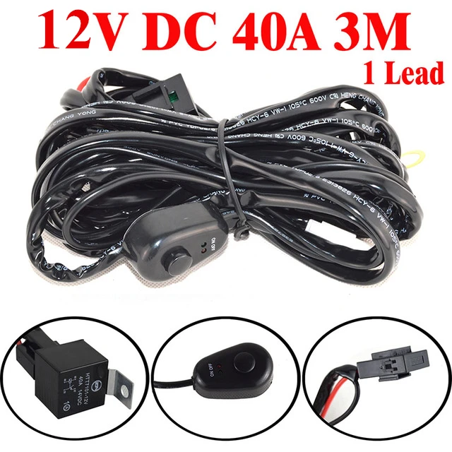 Only Wire Kit 7D 15 ''18''/20 ''23'' 216w 252w 288w 324 Вт 3 ряда светодиодный светильник Бар Offroad Combo светодиодный рабочий светильник бар 12v 24v для грузовиков, внедорожников, квадроциклов, наводненных 4WD 4x4 - Цвет: Only Wire Kit