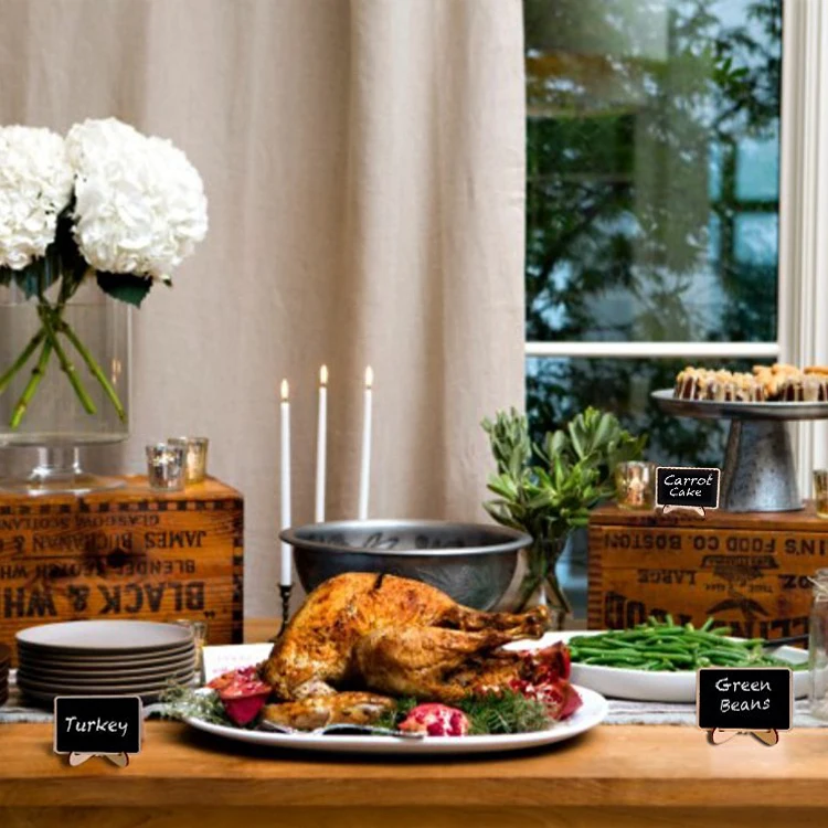 Деревянный вертикальный мини-знак доска для сообщений кофейня бара домашний