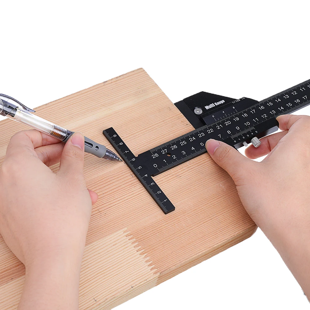 Многофункциональный дюймовый мм деревообрабатывающий краскомер измерительный