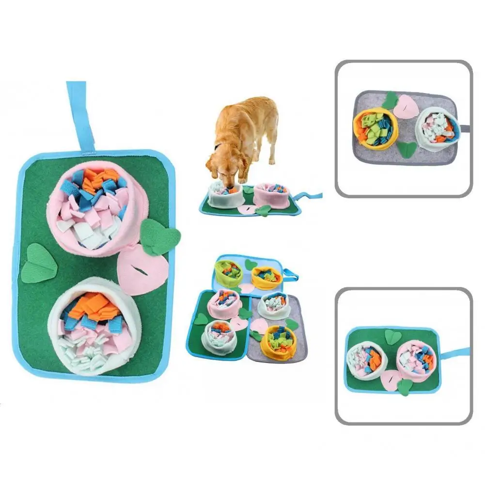 

Playing Toy Safe Foraging Blanket Dog Snuffle Toy Interactive Toy Dog Snuffle Toy Bite-resistant Pet Toys