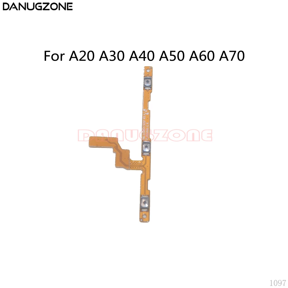 10 шт./лот для Samsung A50 A505F A60 A605F A70 A705F Кнопка питания переключатель и кнопка