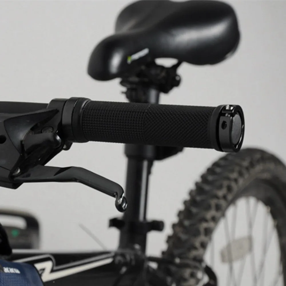 1 пара ручек для руля велосипеда противоскользящая резиновая крышка MTB гладкая