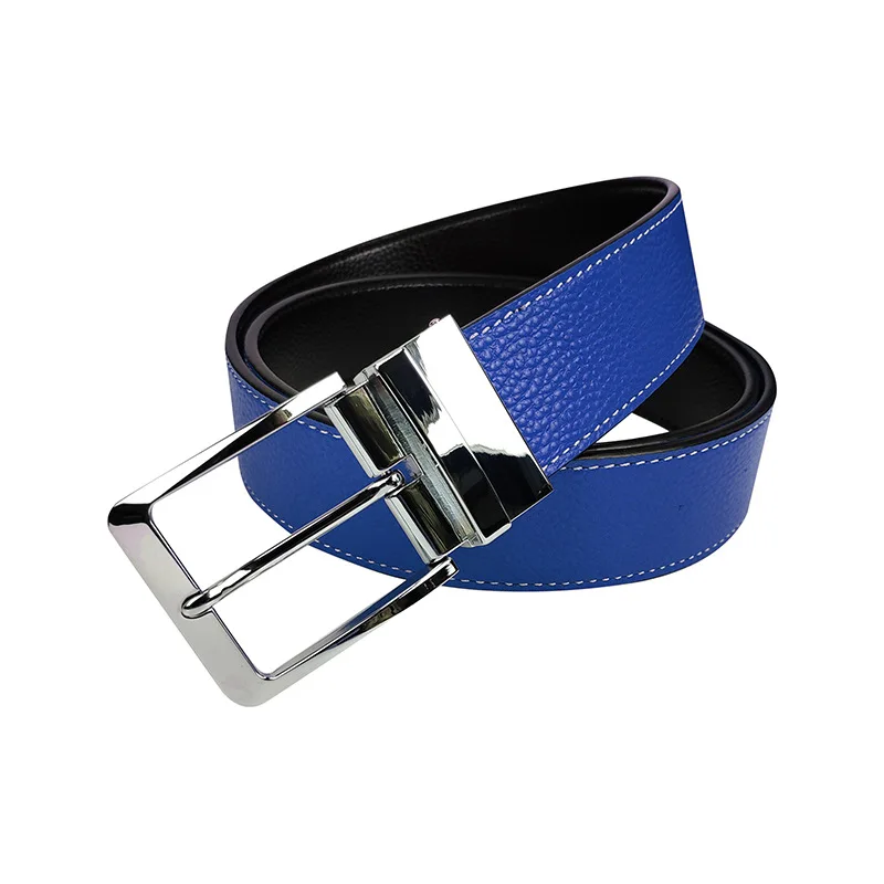 

New Designer Luxury Brand Male Belts Fashion High Quality Male Women Jeans Belt Metal Smooth Leisure Waist Belts Pin Buckle