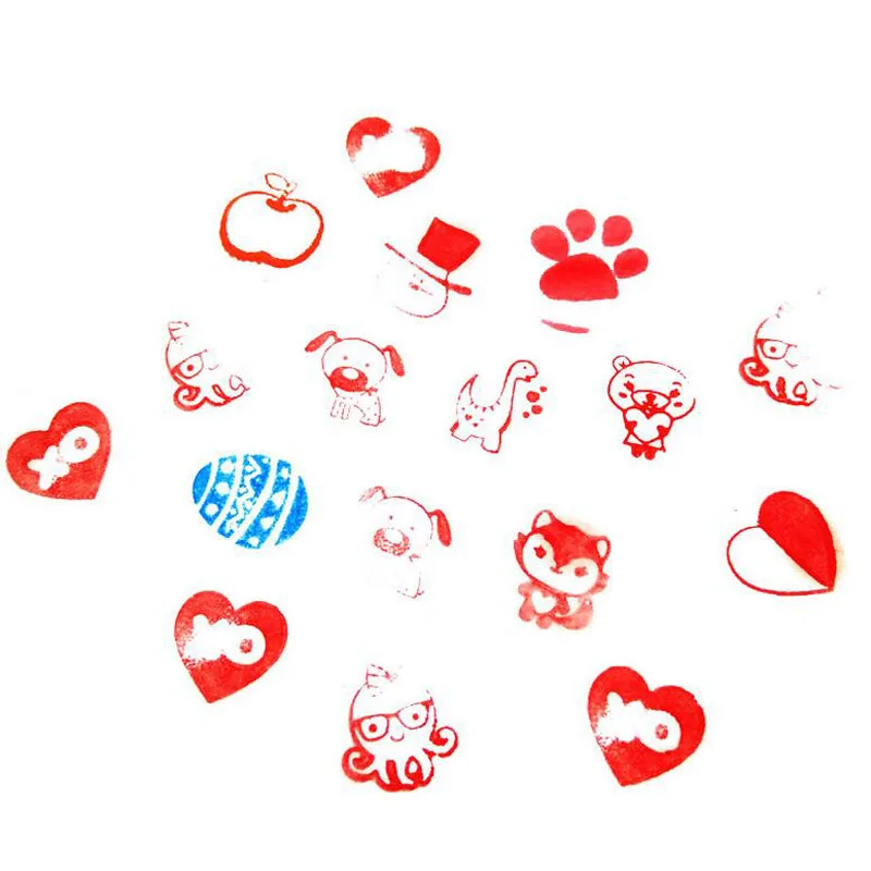 15 шт. Мультяшные печатные игрушки для дня рождения мальчиков и девочек женская