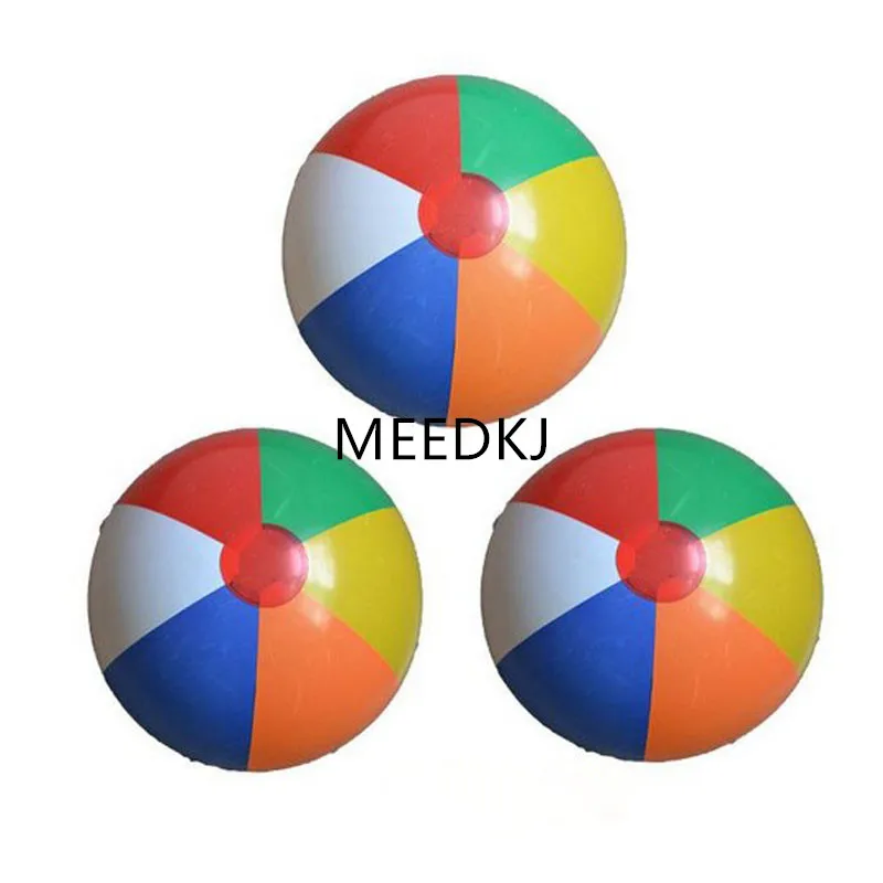 Цвет надувные 25 см детская водный шар бассейн вечерние водная игра воздушный