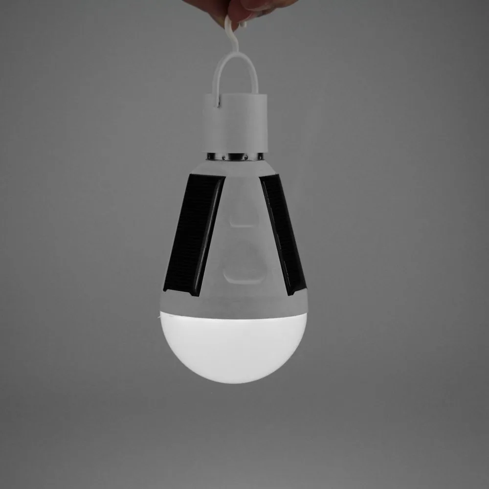 Светодиодный светильник на солнечной панели аварийный E27 переносная наружная