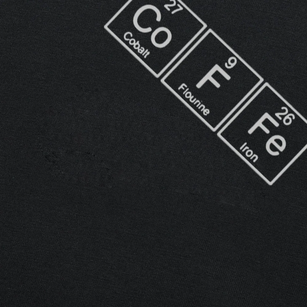 Забавная новая кофейная футболка мужская хлопковая крутая с коротким рукавом