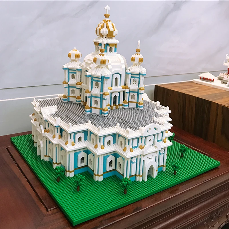 Конструктор монастырь Smolny для России сделай сам | Игрушки и хобби