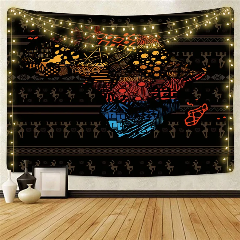 Дропшиппинг Египет Таро гобелен настенный хиппи украшение дома из полиэстера