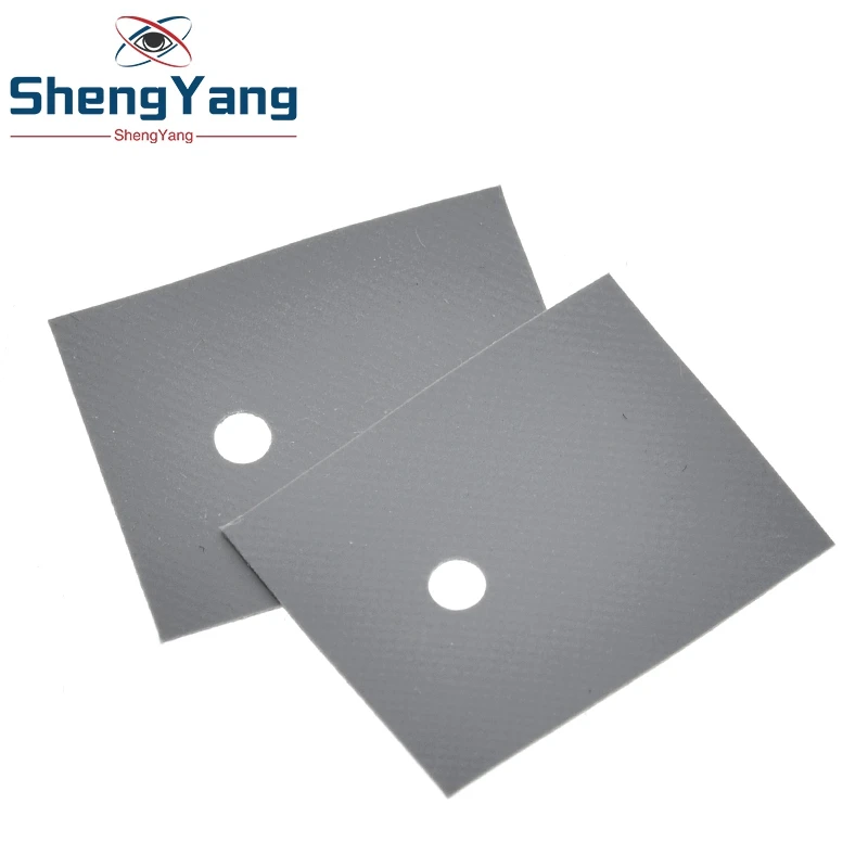 100 шт. большой TO 3P 247 силиконовый лист изоляции колодки силиконовая изолирующая