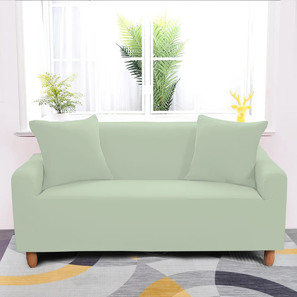 

Однотонный эластичный секционный чехол для дивана, современный чехол из спандекса для угловой кушетки, протектор для стула, для гостиной, н...