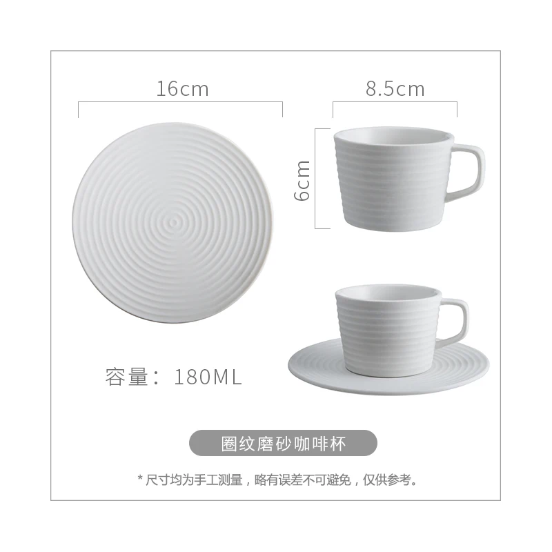 

Nordic Ceramic Coffee Cups and Saucer Simple Royal Bone China Tea Mug Set Porcelain Cups Gold Cup Stand Kubki Summer Cups AC50BS