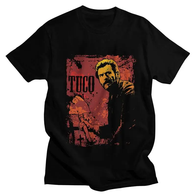 

The Good The Bad And The Ugly Tshirt Men Short Sleeve Streetwear T Shirt Cool Tuco T-shirts Loose Fit Pure Cotton Tees Apparel