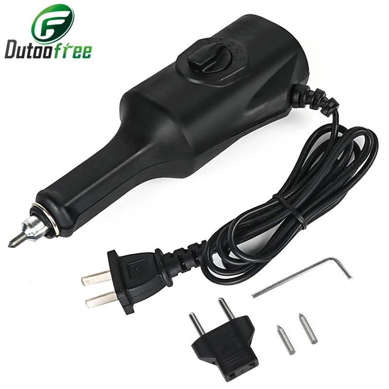 Ручка гравировальная электрическая 1 комплект плоттер для резьбы гравировальный