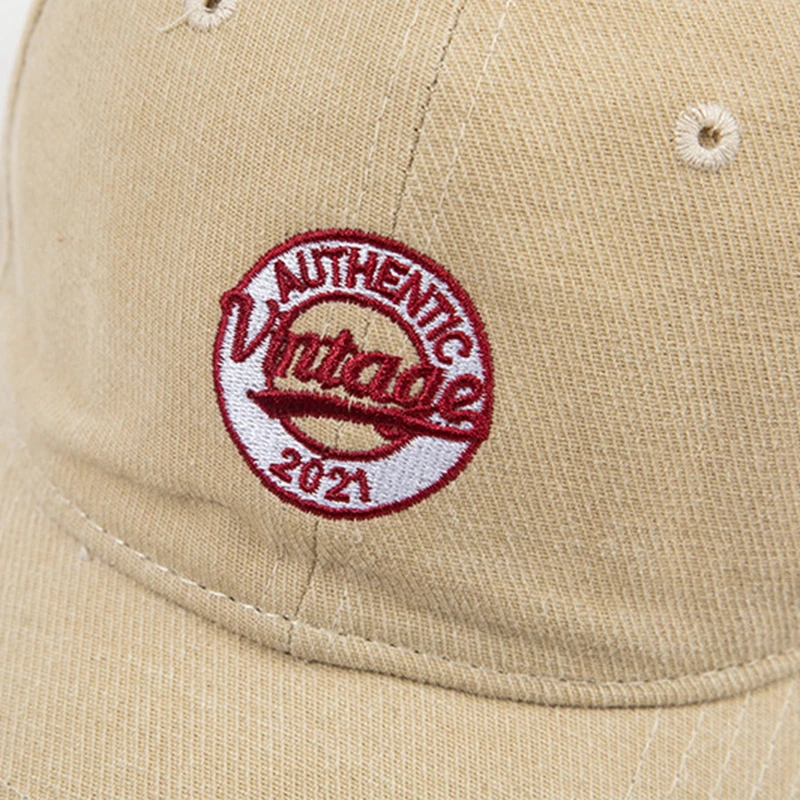 

ZODF New 2021 Vintage Men Women Baseball Caps Dad Cap Embroidery Adjustable Snapback Hip Hop High Street Hats
