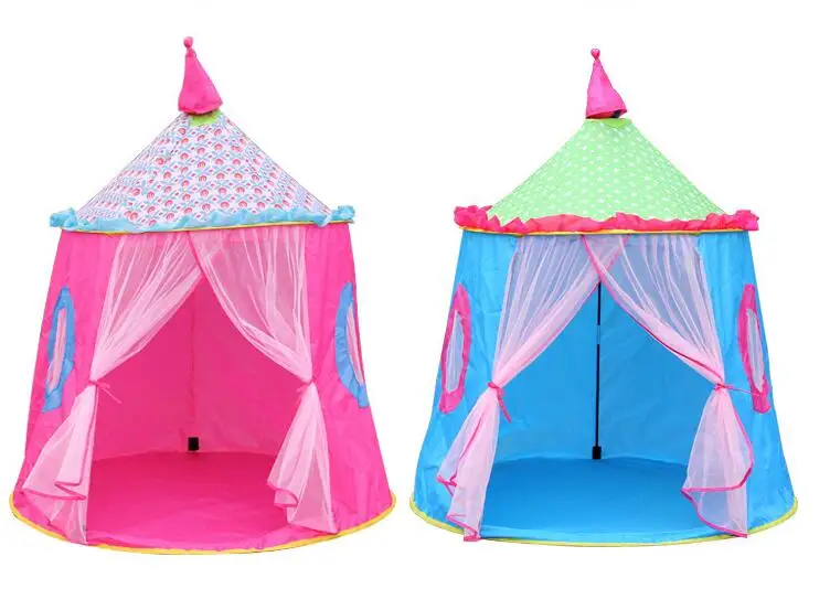 Семейная Палатка 126*102 см портативный Замок принцессы подарок для детей детская