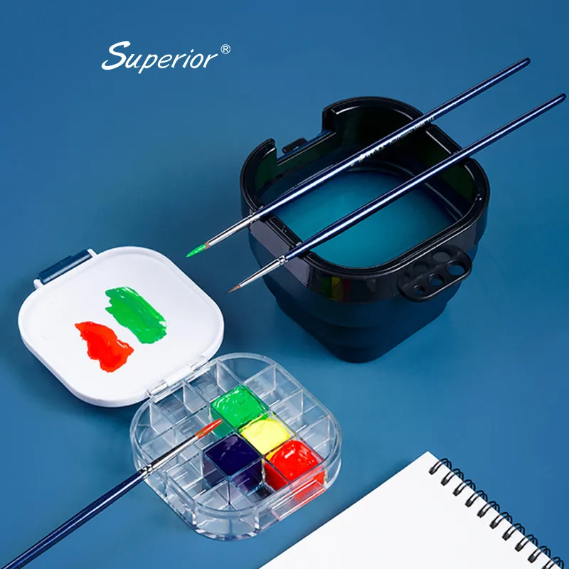 Складной контейнер для хранения увлажняющей краски товары рукоделия 16 ячеек |