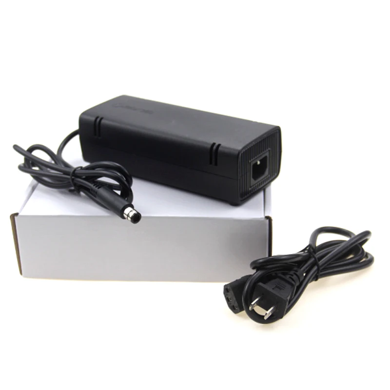 110V US Plug США/ЕС штекер 110 В/220 В AC адаптер питания зарядное устройство кабель кирпич для Xbox 360 E Xbox 360 E AC адаптер - Цвет: 110V US Plug