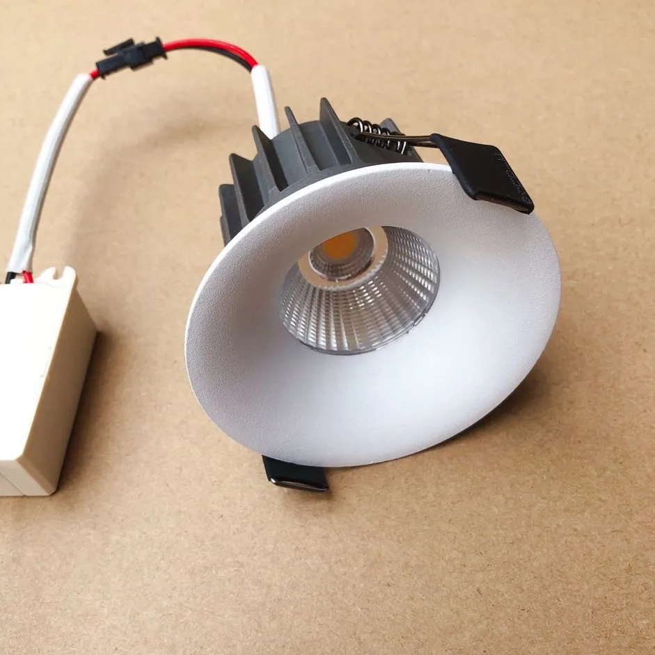7 Вт 10W14W затемненные COB светодиодный вниз светильник изогнутые глубоких