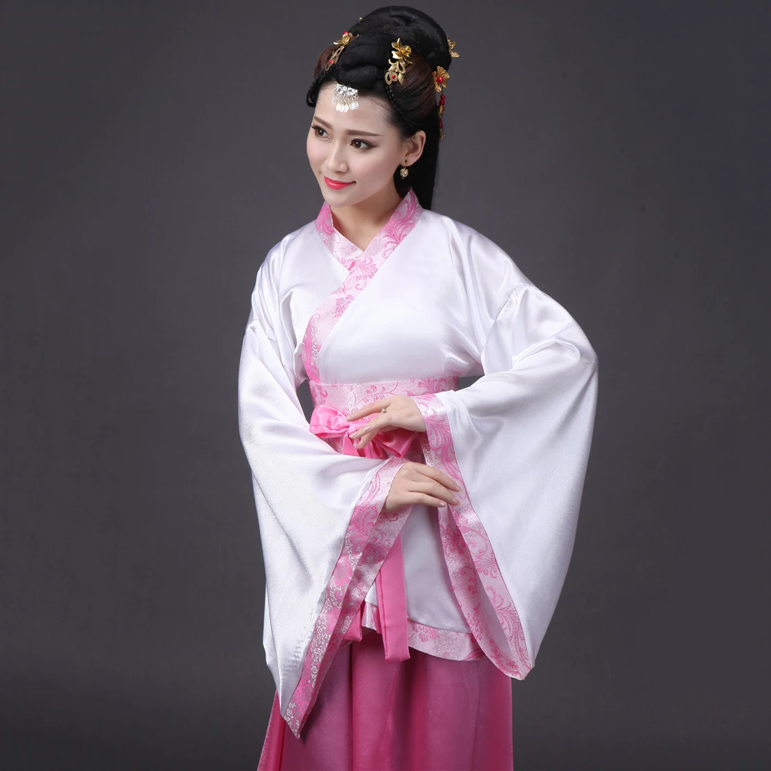 Женское платье для восточных танцев Hanfu Женская традиционная китайская одежда