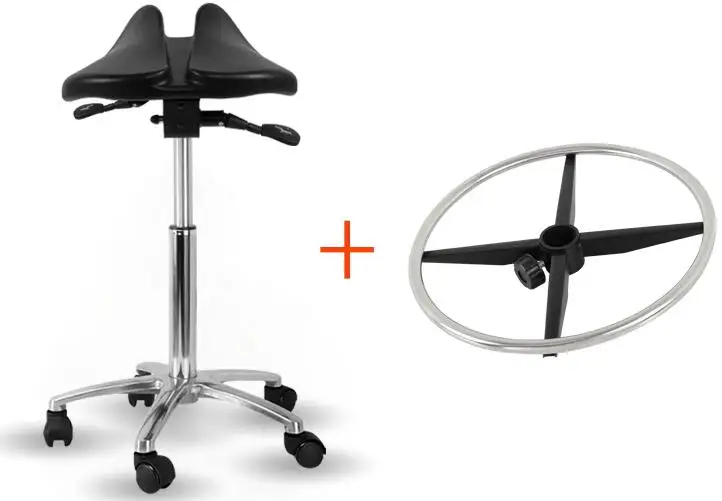 

Ergonomic Swing Saddle Seat Multi function Back Posture Stool with Tilting Seat Saddle Chair For Dental Office sillas modernas