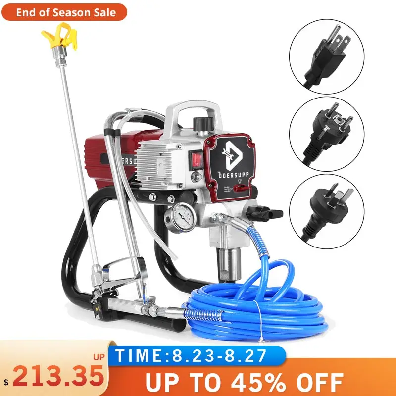 1800 Вт высокой мощности устройство для безвоздушного распыления под давлением