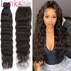 Пряди натуральных прямых волос с застежкой, 30 дюймов, бразильские человеческие необработанные волосы 3, 4, волнистые фронтальные, бесплатная доставка, оптовая продажа