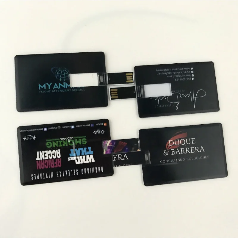 Ультратонкий Usb флеш накопитель для визиток 1 ГБ 2 4 8 Гб|USB флэш-накопители| |