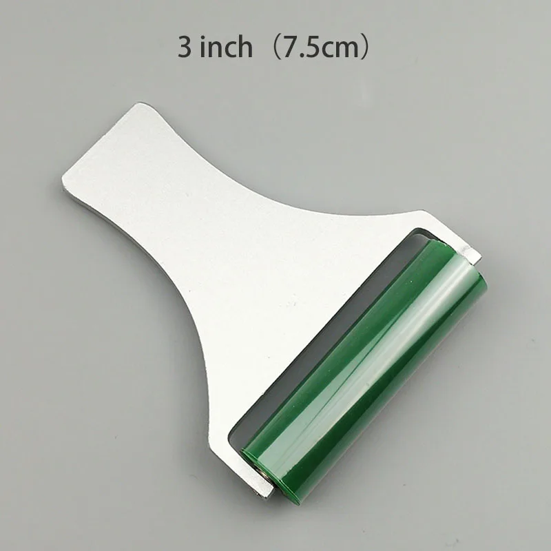 Aluminum 3inch 1 шт. удаление пыли липкий силиконовый ролик антистатические Роликовые щетки ручной очиститель ремонт телефона ручной инструмент - Цвет: Aluminum 3inch