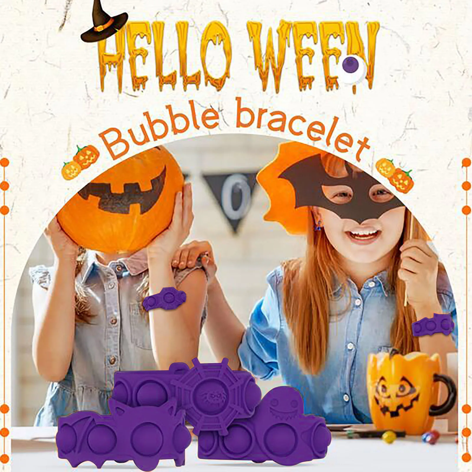 

Fidget Toys Sensory Bracelet Push Bubble Simple Dimple Wristband Decompression Anti Stress Reliever Fidget Toy Adult Kids New