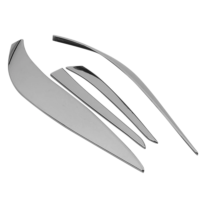 ABS хромированный задний светильник накладка на брови автомобильный наклейки для