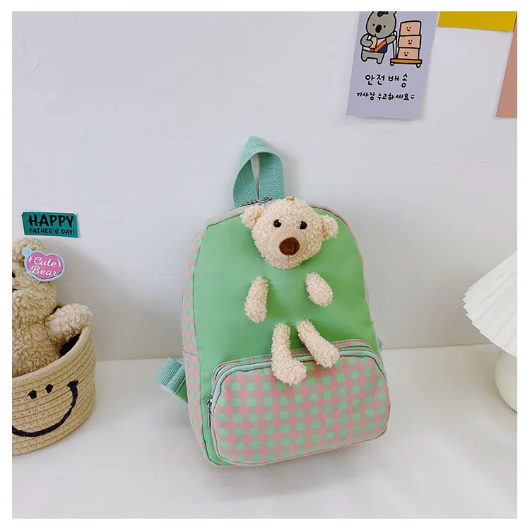 Casual Baby Kids Mini Backpack Kindergarten Boys Girls Small School Bags Handbags Cartoon Cute Bunny Children's Shoulder Bag