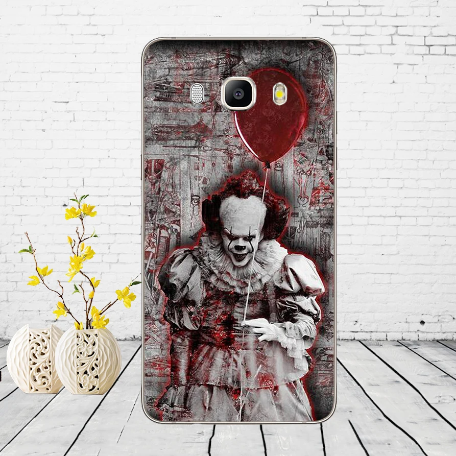 291DD Pennywise ужас клоуна мягкий силиконовый чехол для Samsung Galaxy a3 a5 2017 A6 A8 2018 j3 j5 j7 2016