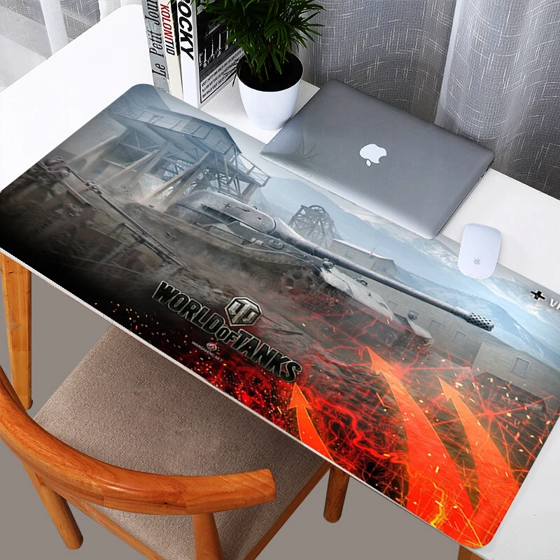

World of tanks Keyboard Desk Mat 2mm/3mm Thickness Gaming Mousepad Large Durable Washable Rubber Mouse Pad Mat