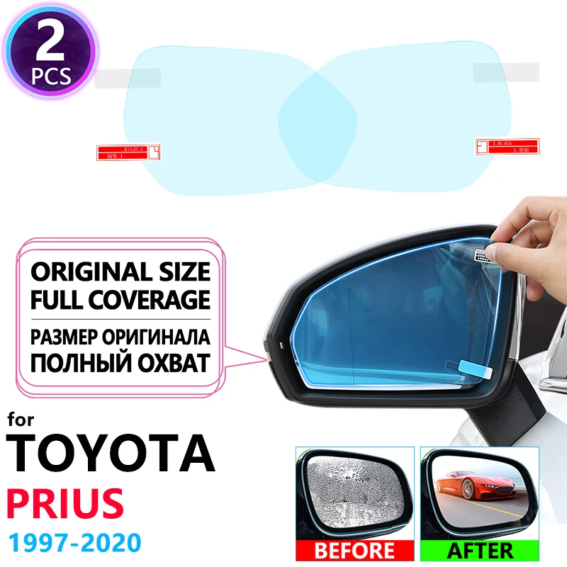 Полноэкранная противотуманная пленка для зеркала заднего вида Toyota Prius 10 20 30 50 C V