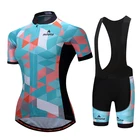 MILOTO команда Велоспорт Джерси комплект женская летняя велосипедная Одежда MTB Ropa Ciclismo велосипедная Униформа Майо быстросохнущая 20D Pad